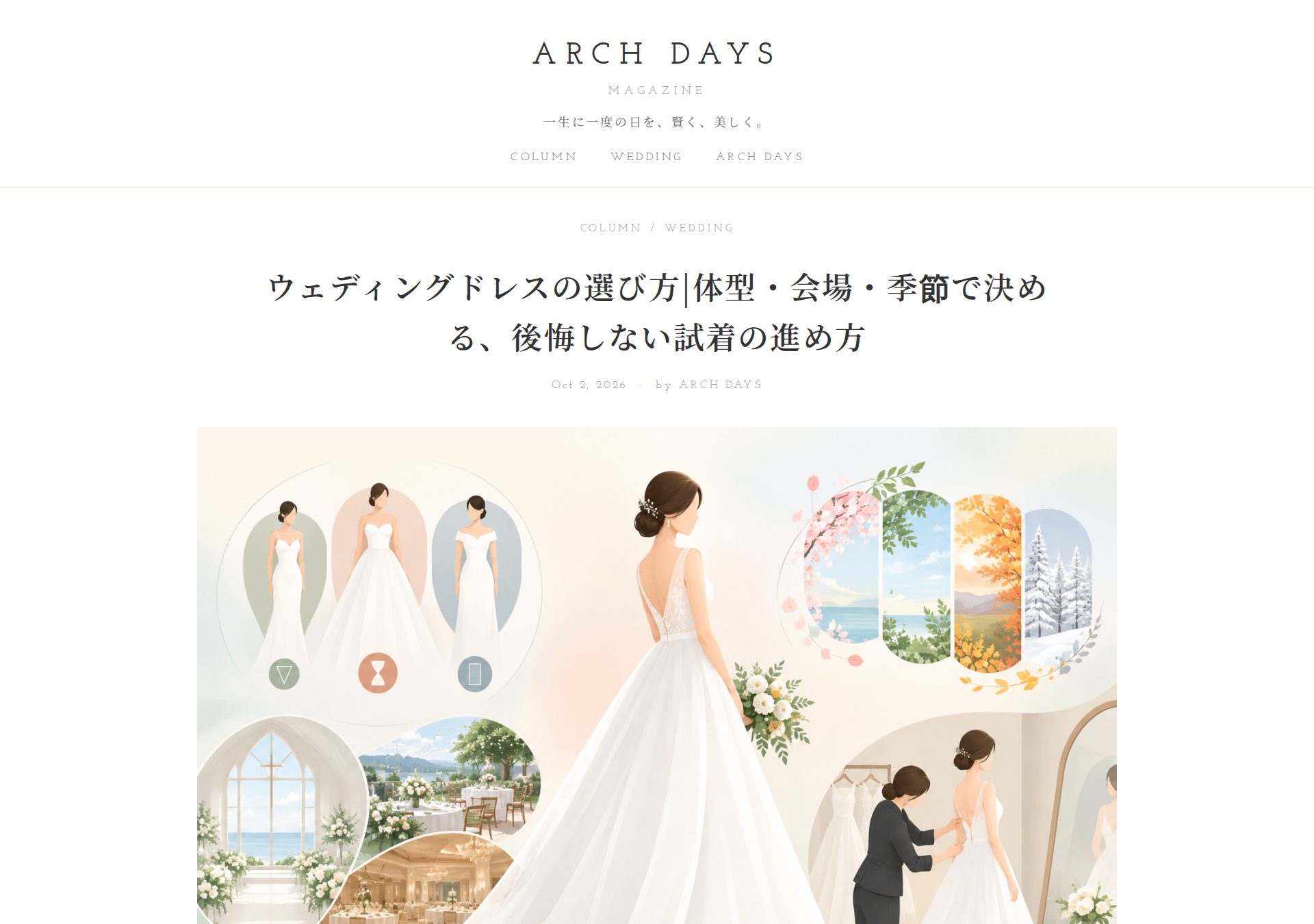 ARCH DAYS マガジン — AIOプレスが生成し、実際に公開された記事